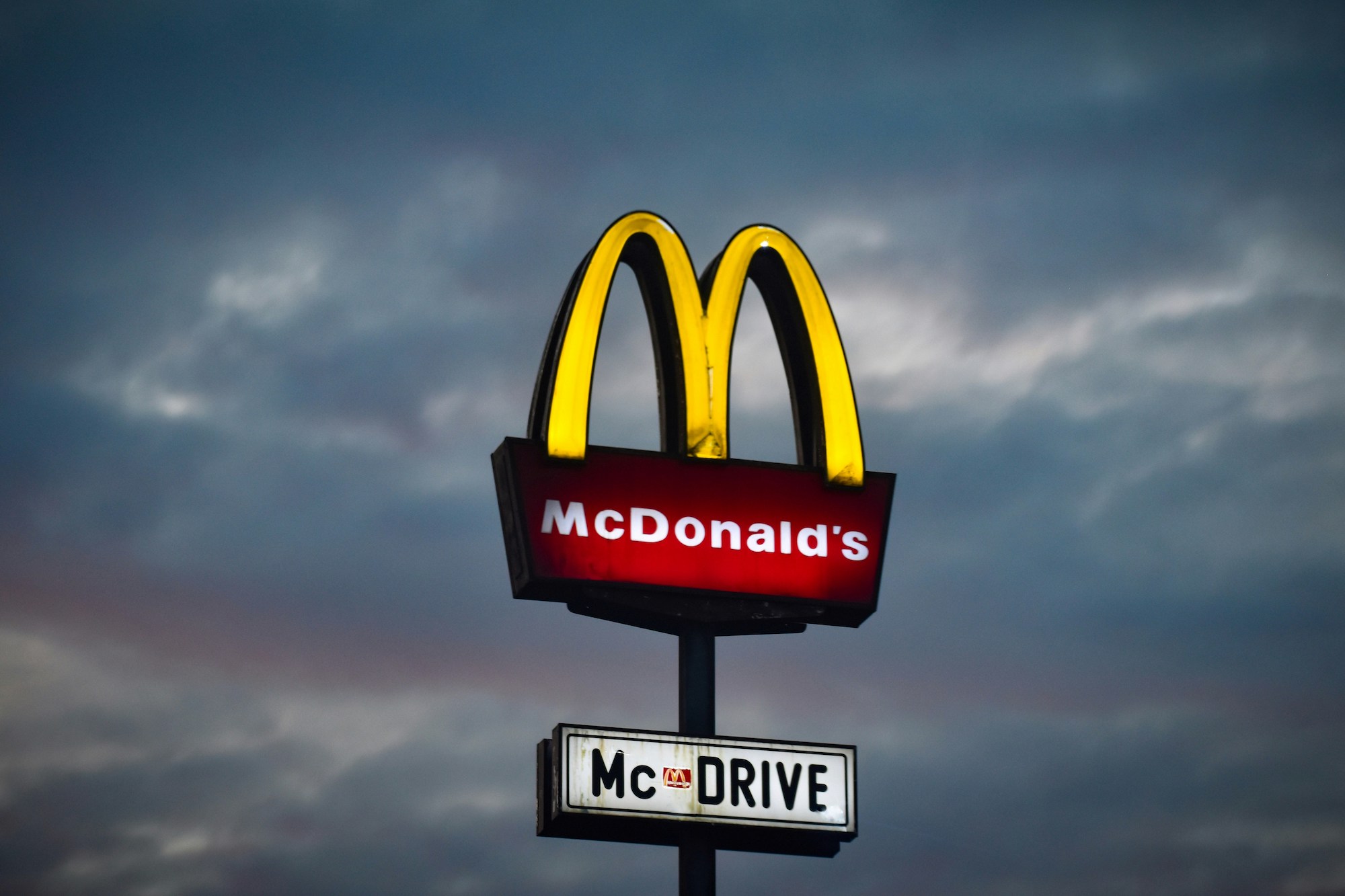 McDonald's sales fell for the first time in three years. However, the stock responded with a growth.