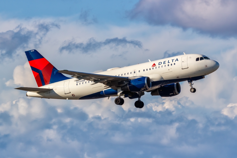 Record results and an upbeat outlook for Delta Air Lines pushed the stock to new highs